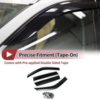 Set of 4 Window Deflectors for Subaru Forester (2009–2013)