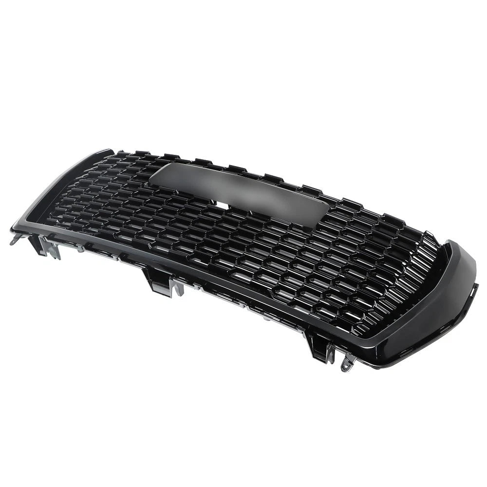 Front Bumper Grille for GMC Yukon/Yukon XL (2021-2022) Black Plastic