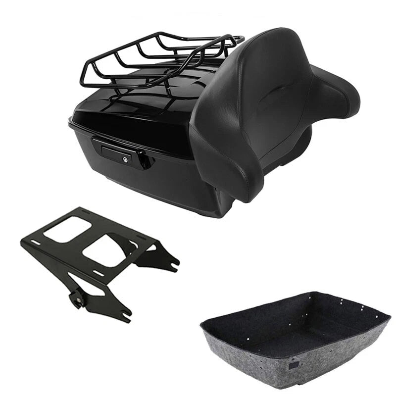 Trunk Pad Rack Mount for Harley Touring Road Street Glide (2014–2026)