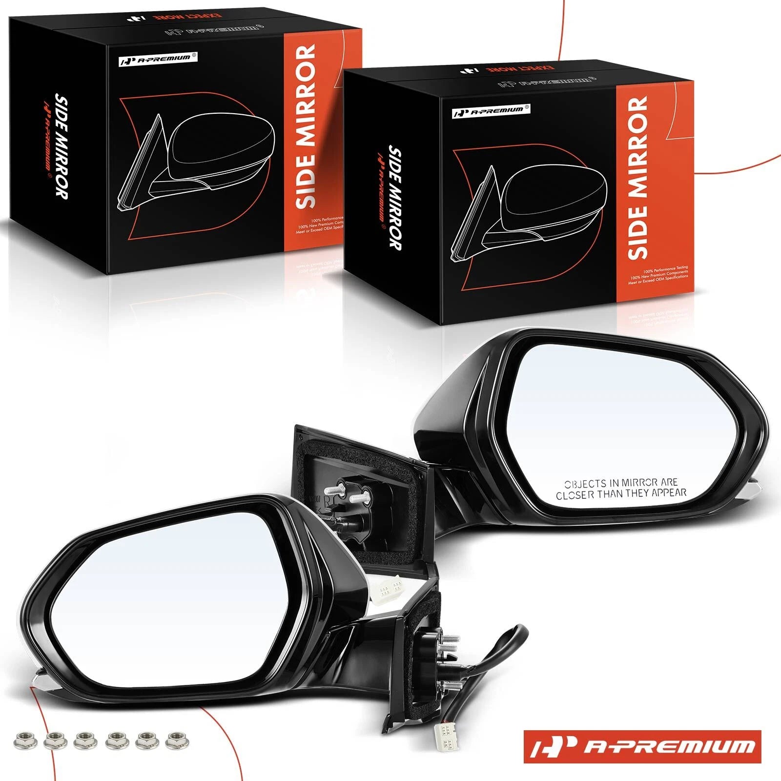 Power Mirror Manual Fold Blind Spot for Toyota Prius Prime (2016-2022)