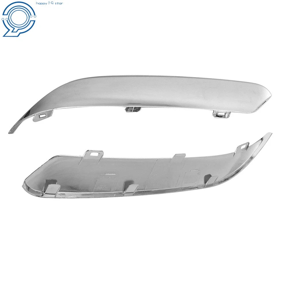 Set of 2 Front Bumper Chrome Trim for Chrysler 300 (2005-2010)