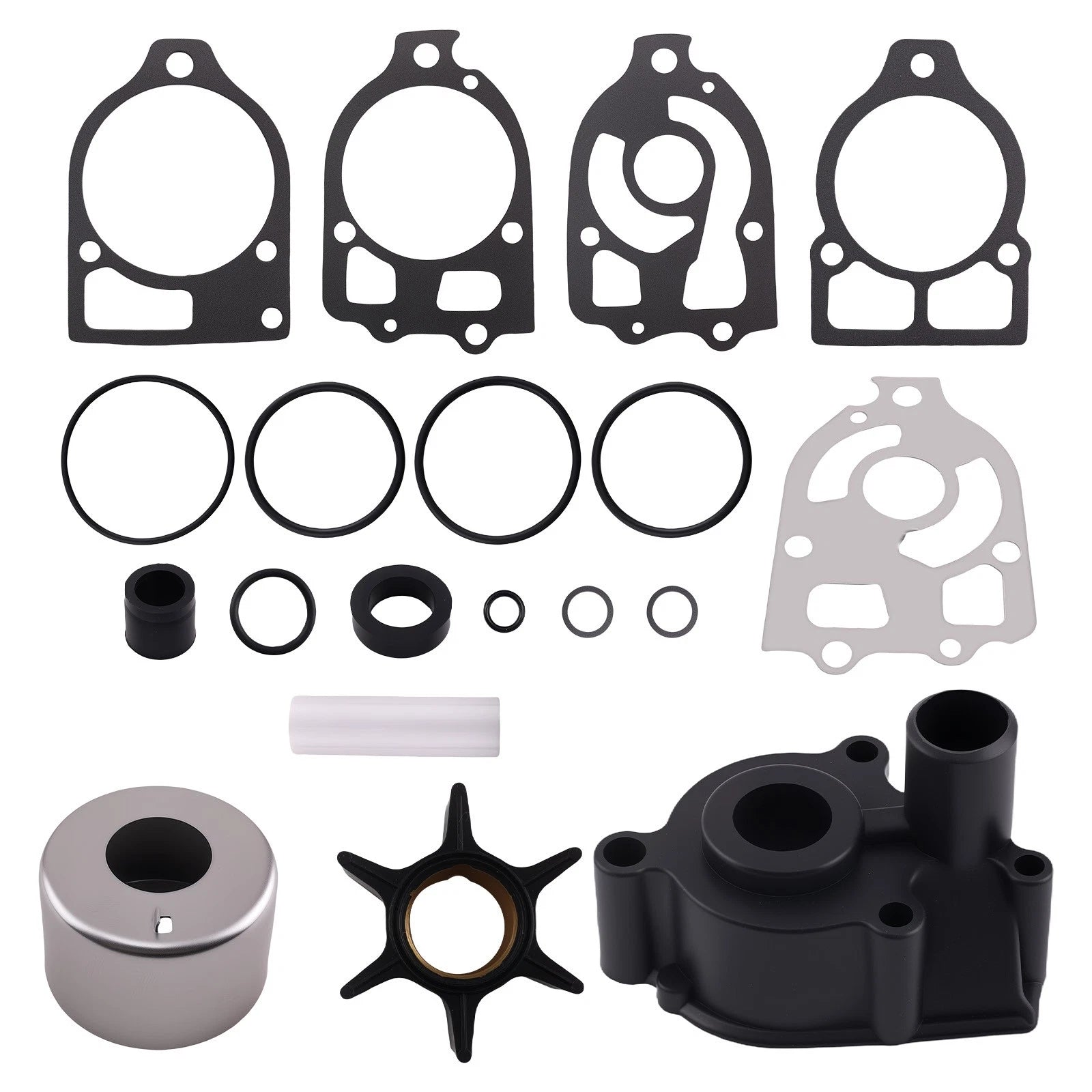 Complete Impeller Water Pump Kit for Mercury 65-225HP (1970–1990) 18-3517
