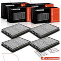 Set of 4 Activated Carbon Cabin Air Filters for BMW 525i 530i (2001–2003)