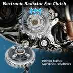 Cooling Fan Clutch for Dodge Ram 2500 3500 (2011–2013) No. 68155609AB
