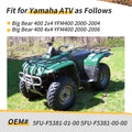 Rear End Axle for Yamaha Big Bear 400 YFM400 (2000–2006) 5FU-F5381-01-00