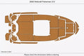 Swim Platform EVA Pad for Wellcraft 212 Fisherman (2006)