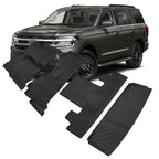 Set of 4 TPE Rubber Floor Mats Liners for Ford Expedition (2018–2024)