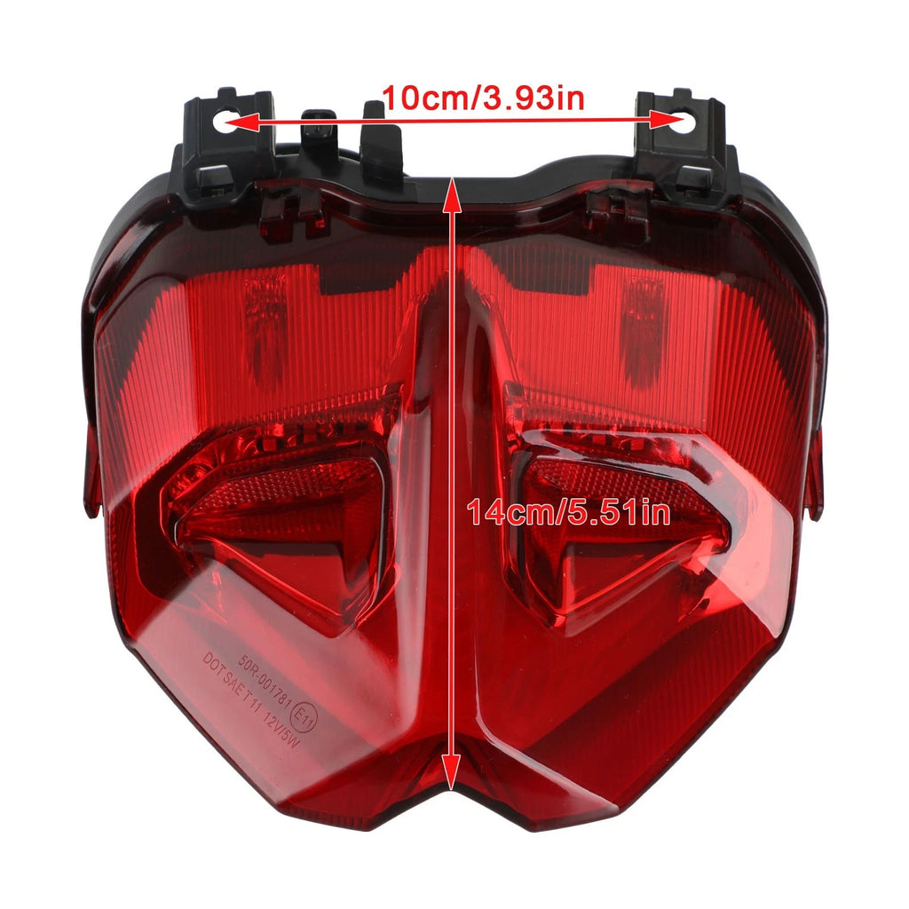 Tail Brake Lights Turn Signal for Yamaha MT-09 MT10 SP (2021–2023) Red