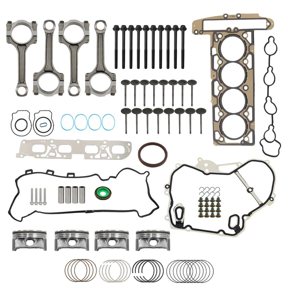 Engine Overhaul Rebuild Kit for Buick LaCrosse Verano Regal 2.4L (2010-2017)