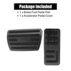 2X Non-Slip Metal Foot Pedal Covers for Honda HR-V Vezel RV3 (2014–2021)
