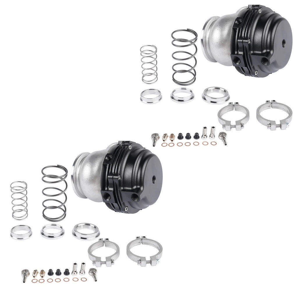 Pair External Cooled Turbo Wastegate 44mm for Universal Turbos