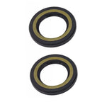 2Pcs Lower Unit Propeller Shaft Oil Seal for Suzuki (09289-22007, 09289-22006)
