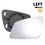 Left Side Heated Mirror Glass for BMW 1 Series F20 F21 (2011–2019)