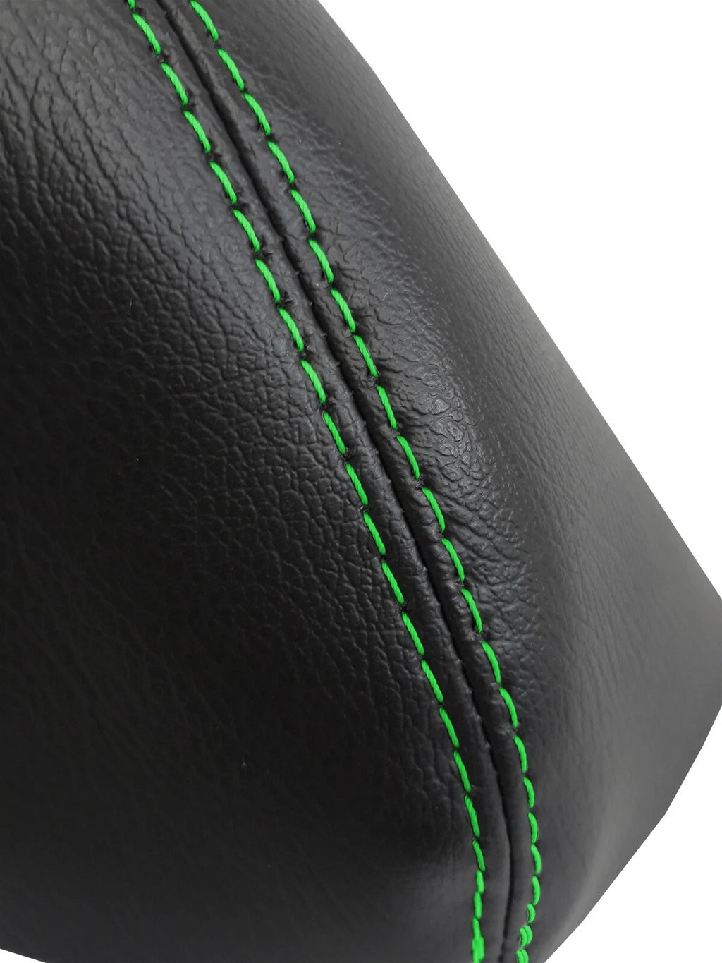 Manual Shift Boot Cover for Mazda RX8 (2004–2011) Green Stitch PVC Leather