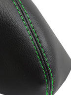 Manual Shift Boot Cover for Mazda RX8 (2004–2011) Green Stitch PVC Leather