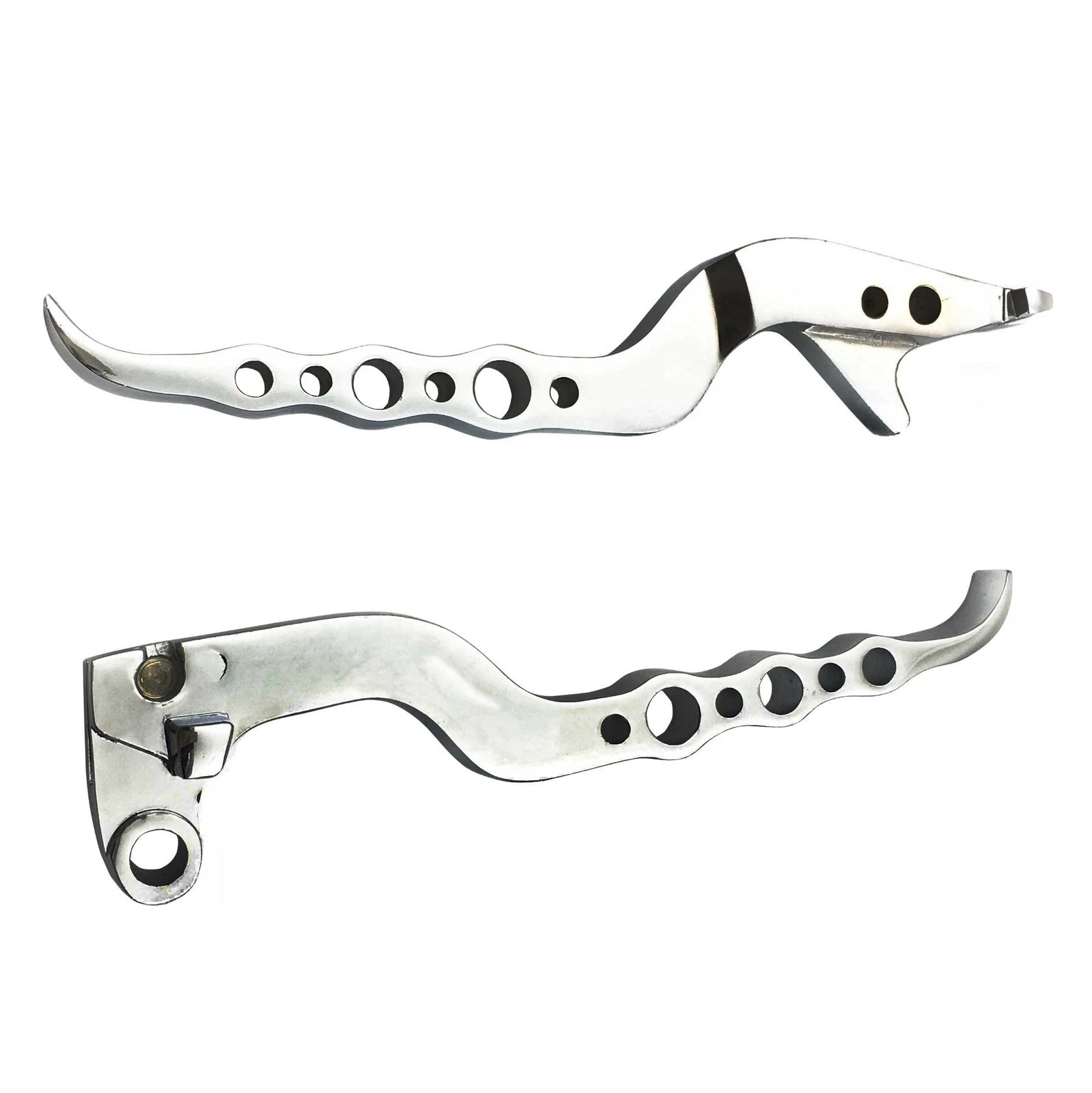 Chrome Hand Brake Clutch Levers for Yamaha YZF R1 (1998–2003)