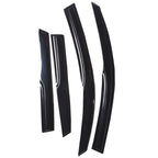 Set of 4 Window Visors for Mazda 3 Hatchback (2004-2009) Rain Guards