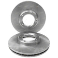 Disc Brake Rotors / 2 x / for Toyota Hilux 2wd YN51 YN55 YN56 Ute (1983–1989)