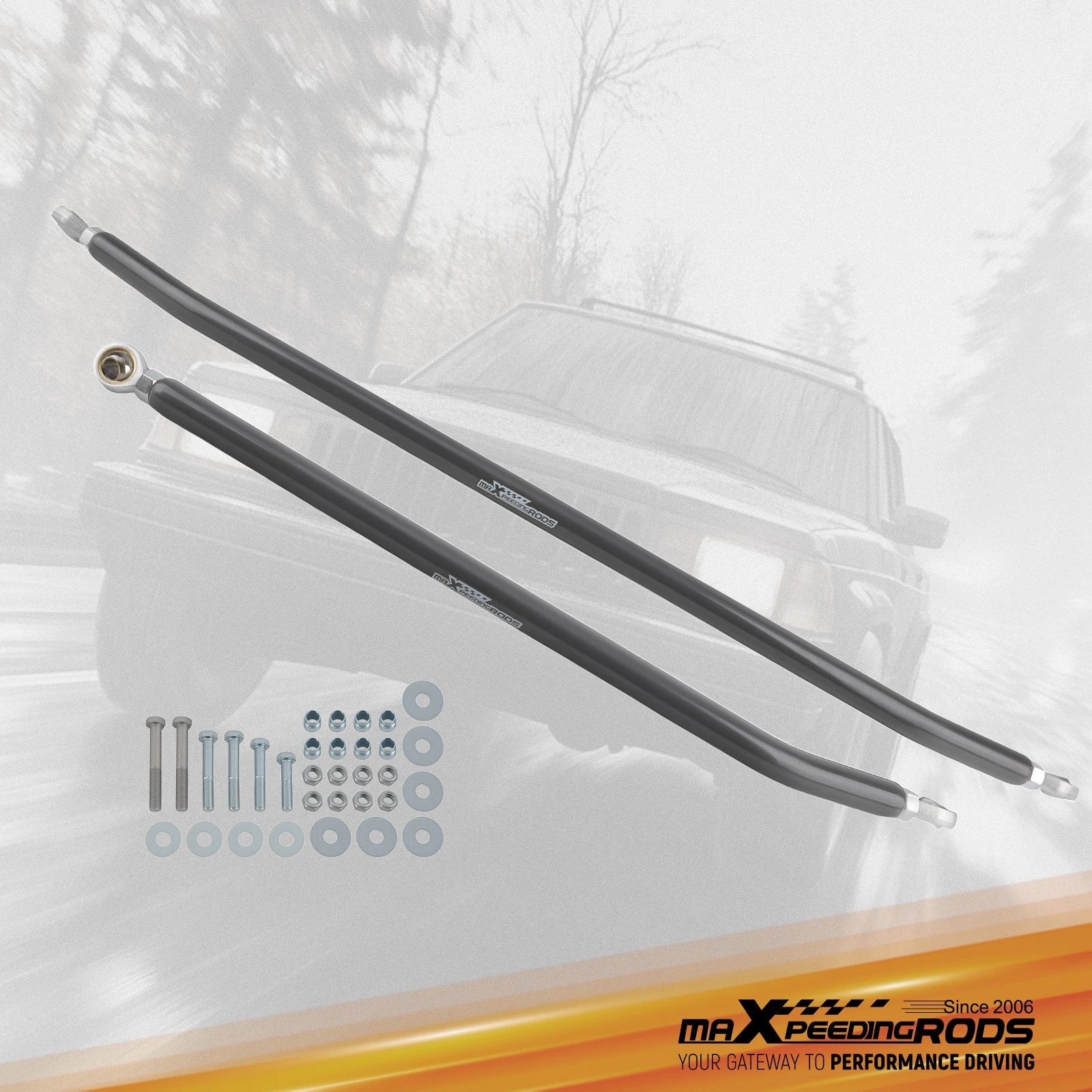 Crossover Steering Kit Hardware For 1984-2001 Jeep Cherokee XJ Grand Cherokee ZJ
