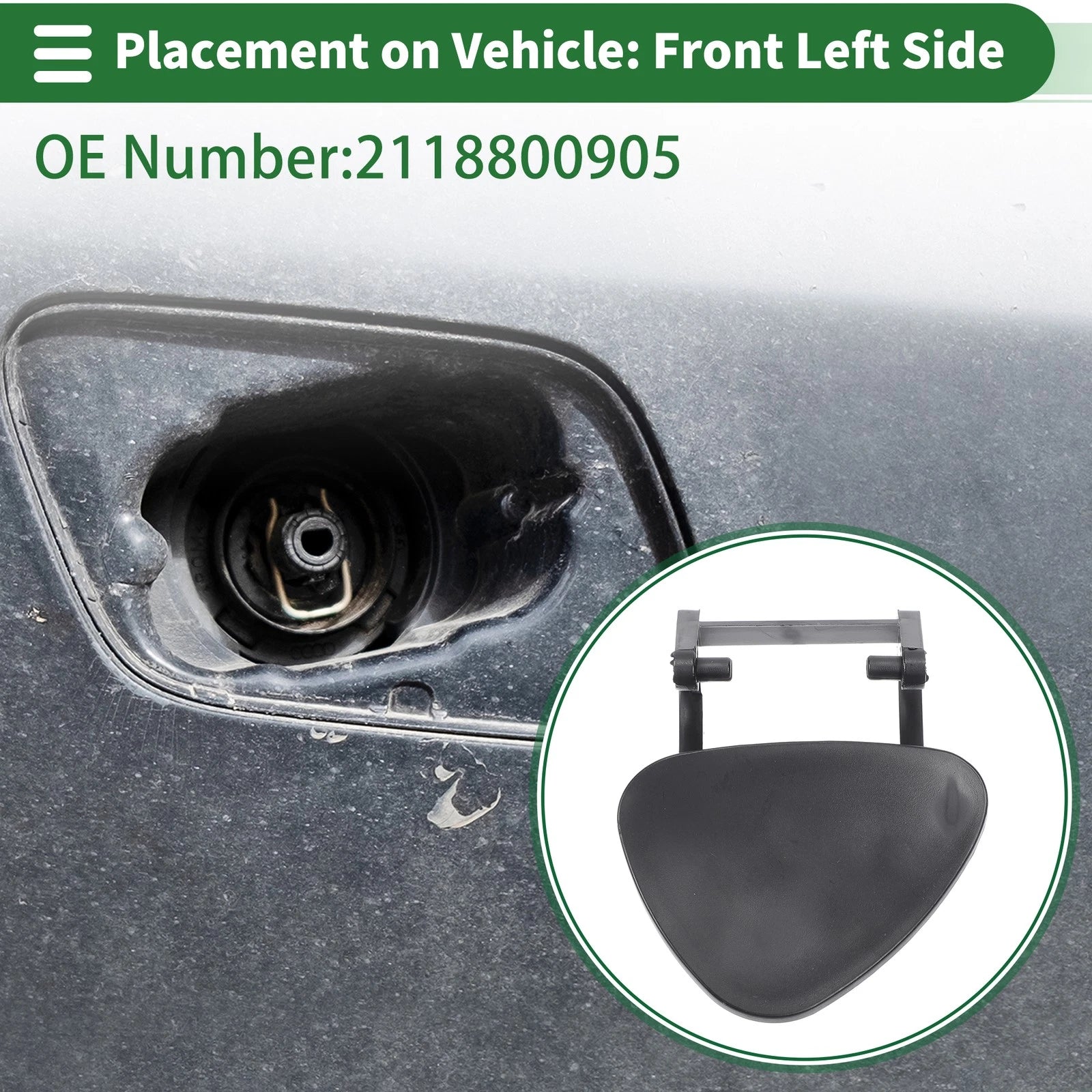 Headlight Washer Nozzle Cover Cap for Mercedes-Benz E320 (1995–2002)
