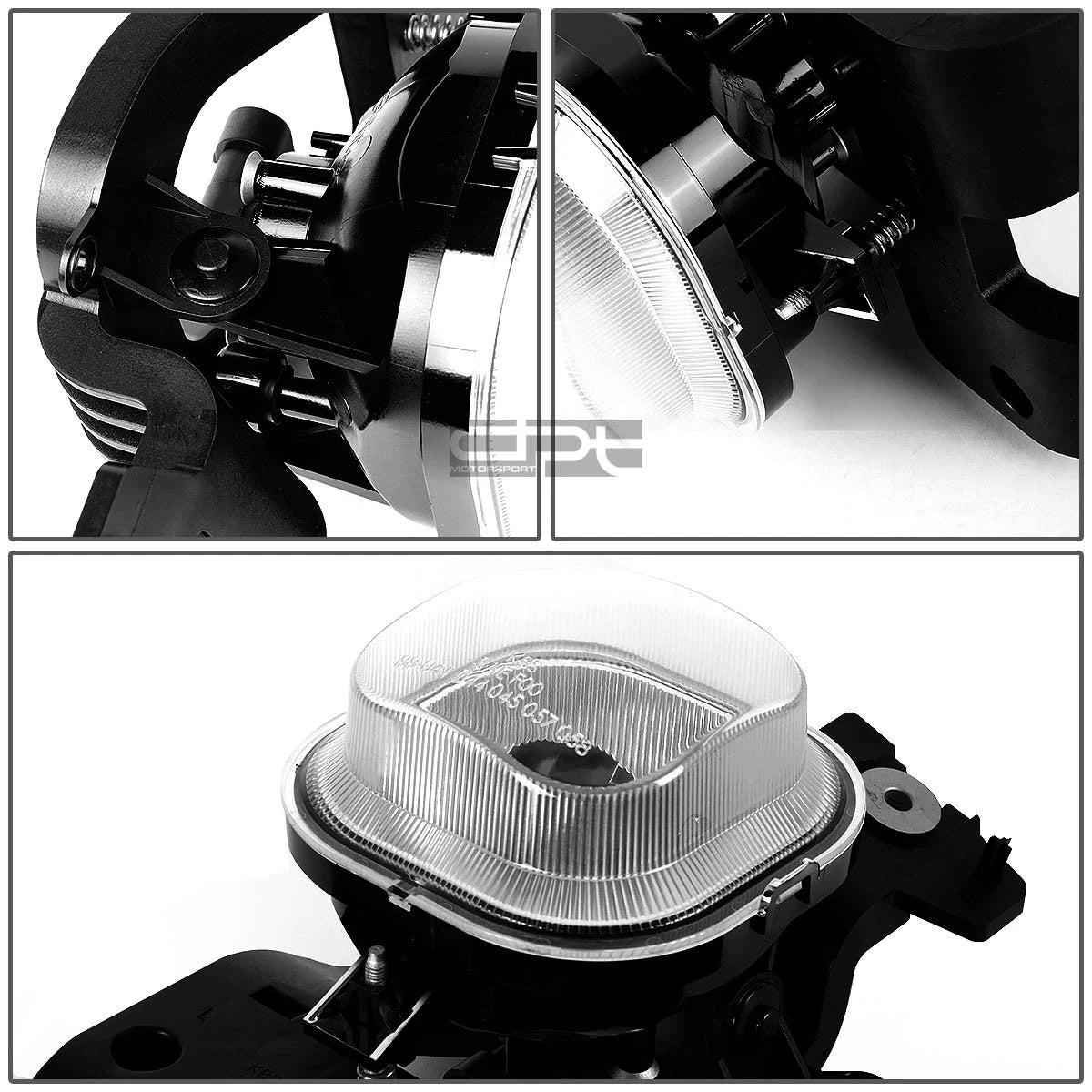 Pair of Fog Lights for Ford F250-F550 Super Duty (2008–2010) - OE Style Crystal Lens