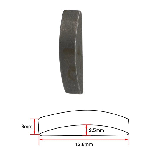 2X Flywheel Woodruff Key for Honda Z50, CT70, CT70H, SL70, XL70, Z50R, MR50, XR75 (1968–1999)