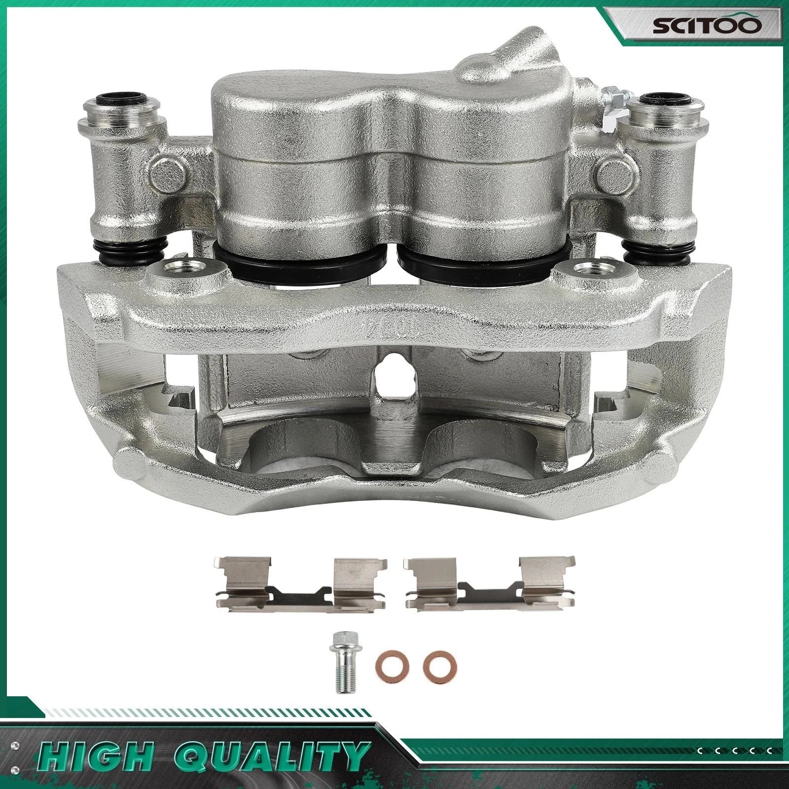 Front Left Brake Caliper w/ Bracket for Dodge Sprinter 2500 (2007–2009)