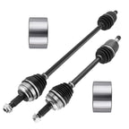 Front CV Axle Shaft + Wheel Bearing Kit for Honda Civic 1.8L (2006–2011)