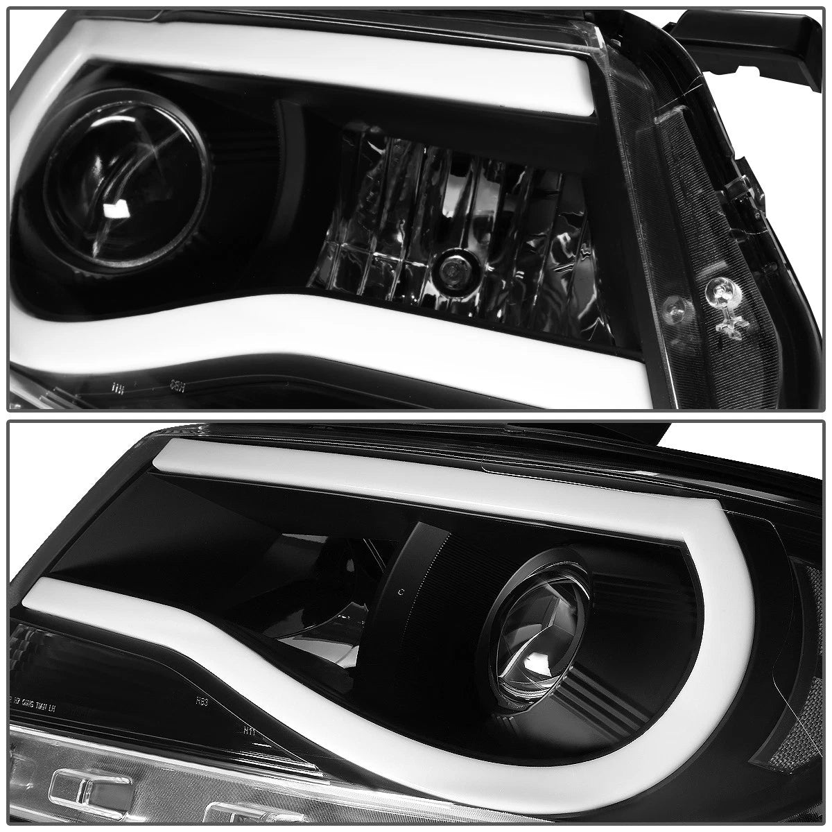 3D LED DRL Bar Projector Headlights for Colorado (2015–2023)