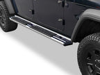 Set of 2 Chrome Board Side Steps for Jeep Gladiator (2020–2026)