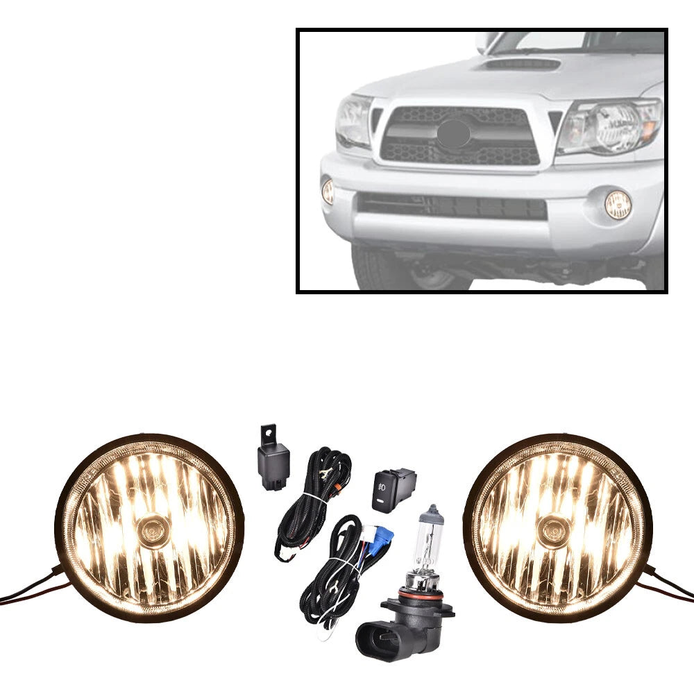 Fog Lights for Toyota Tacoma (2005–2011) Smoke Lens
