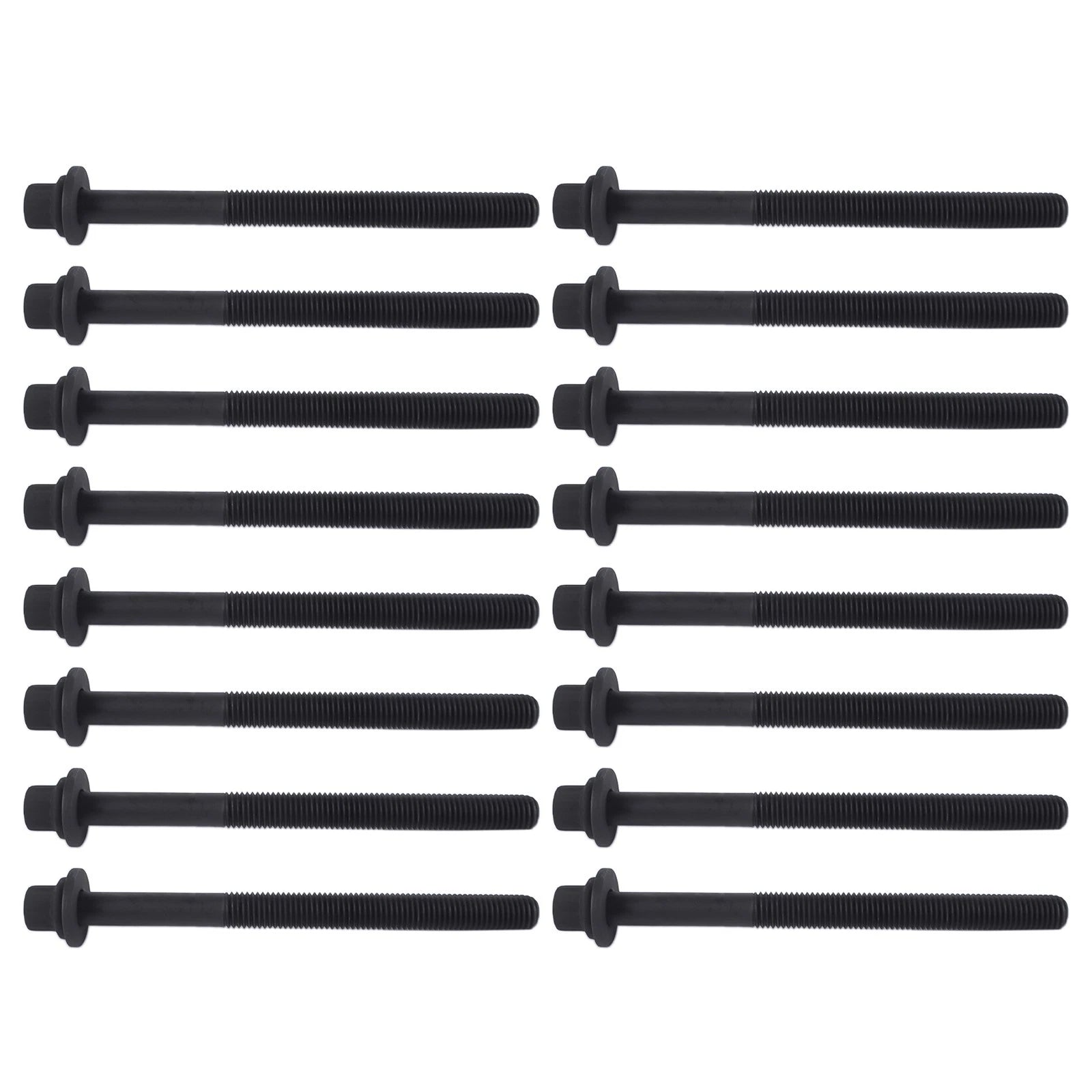 16Pcs Head Bolts for Hyundai Santa Fe Sonata Kia Sedona Sorento (2001–2020)