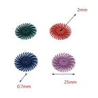 Set of 4 Polishing Wheels for Professional Detail (3mm Shank)