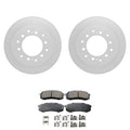 Set of 2 Bosch QuietCast Rear Rotors & Akebono ProACT Pads for FJ Cruiser (2007–2021)