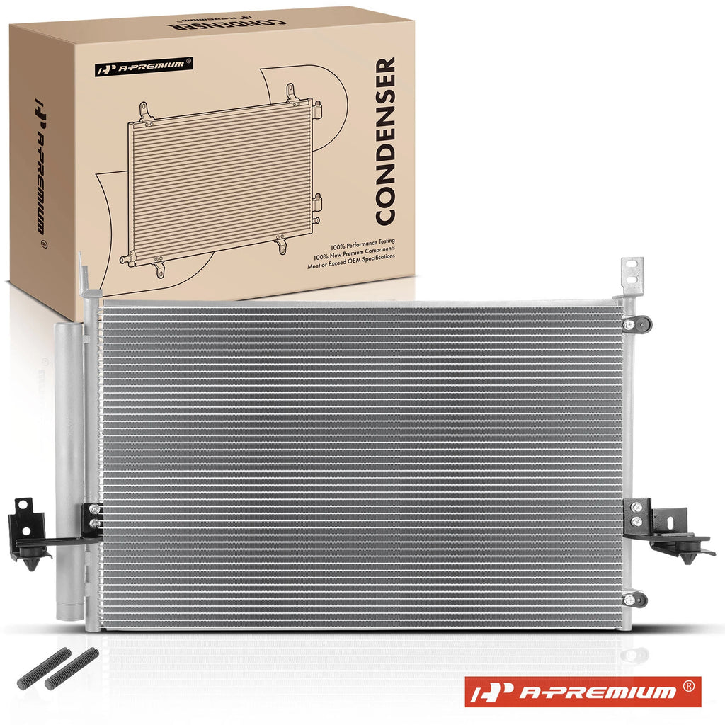 A/C Condenser w/ Receiver Drier & Bracket for Toyota Sequoia Tundra (2008-2021)