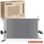 A/C Condenser w/ Receiver Drier & Bracket for Toyota Sequoia Tundra (2008-2021)