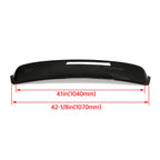 Rear Window Roof Visor Spoiler for Honda Civic Coupe (1996–2000) Black