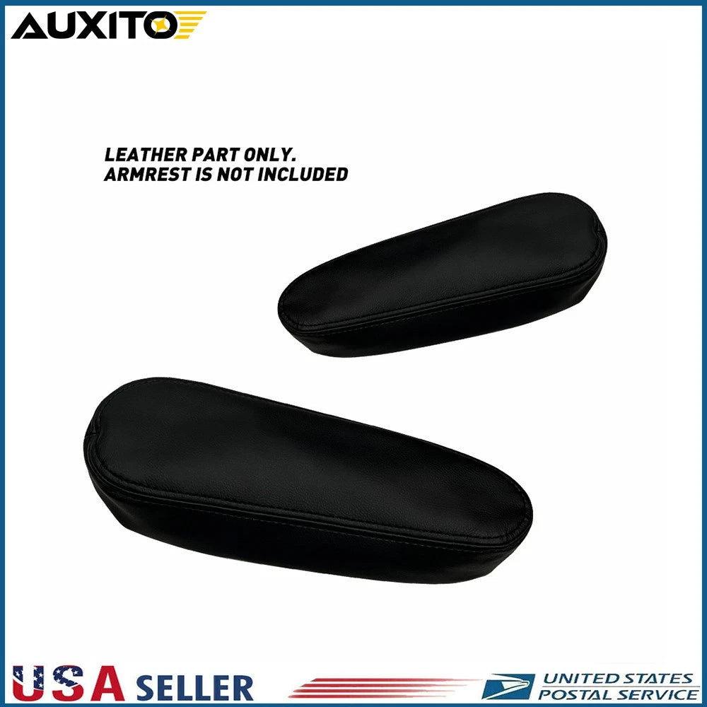 Set of 2 Leather Seat Armrest Covers for Nissan Titan (2004–2015)