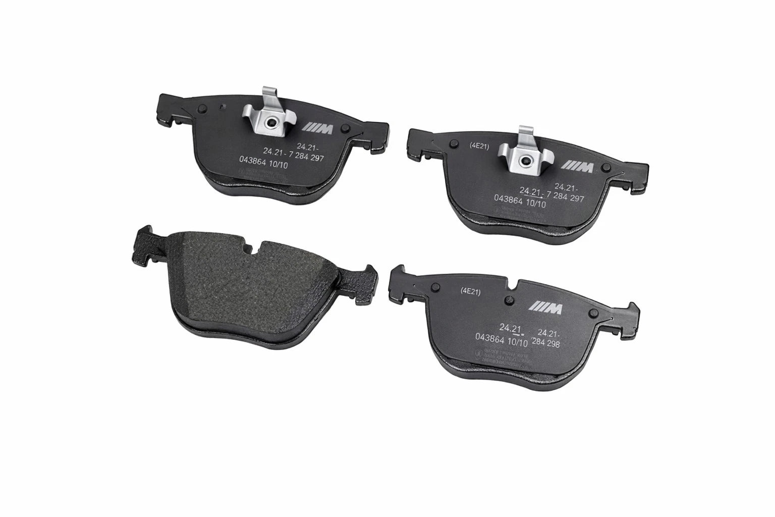 Set of 4 Rear Disc Brake Pads for BMW M3 (2011–2013) 34212284296