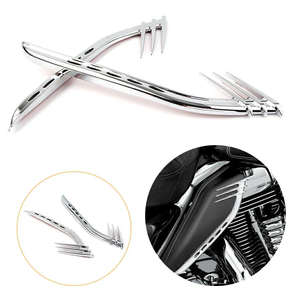 Mid-Frame Air Deflectors for Harley Road Glide CVO Ultra (2015-2023)