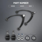 Front Upper Control Arms with Ball Joints for 2007-2014 Silverado Sierra 1500