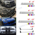 Adjustable Front Bumper Chin Lip Splitter Rear Diffuser Strut Rod for Car (2019–2024)