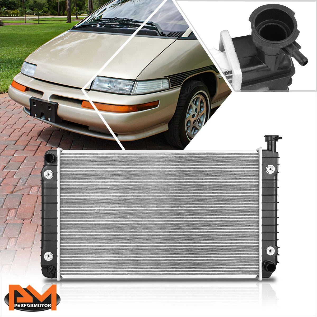 Factory Style Radiator DPI-1475 for Lumina APV/Silhouette/Trans Sport (1992–1995)