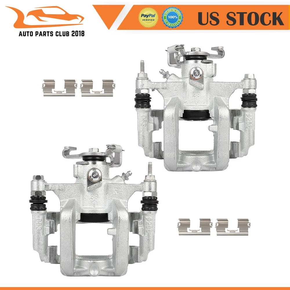 Rear Pair Brake Calipers w/ Bracket for Chevrolet Cruze (2011–2015)