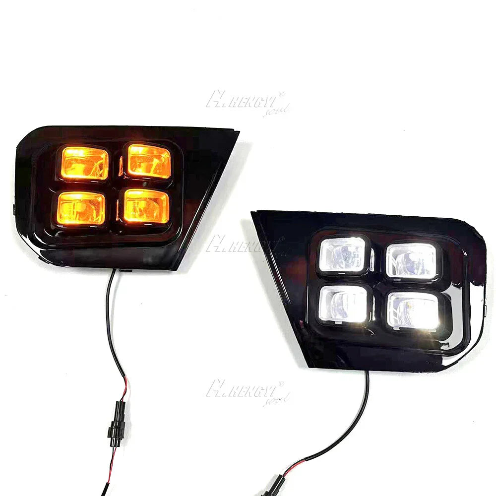 Fog Light LED Daytime Running Light with Turn Signal for Ford Ranger Wildtrak