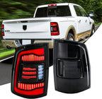 2X LED Tail Light for Dodge Ram 1500 2500 3500 (2009–2018) Smoke Lens