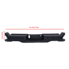 Rear Bumper Cover for Ford F250 F350 (2023–2024) Black with Sensor Holes