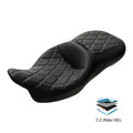 Driver & Passenger Gel Seat for Harley CVO Road Street Glide (2009-2023)