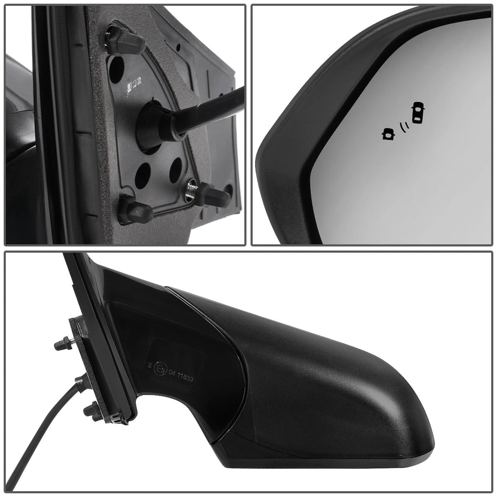 Powered Adjust Heated Driver Side Door Mirror Left for Hyundai Sonata (2018–2019) HY1320238