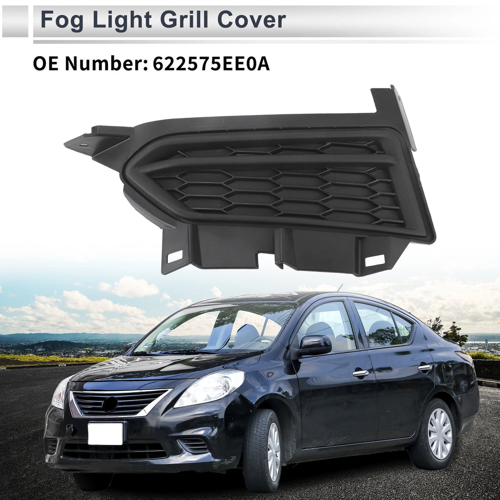 1 Pc Fog Light Grill for Nissan Versa (2020–2022) No. 622575EE0A
